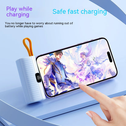 Mini Power Bank Portable for iPhone & USB-C