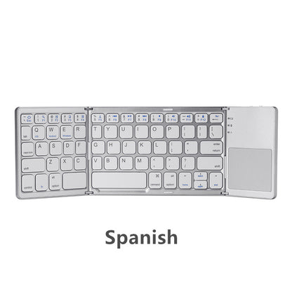 Ultra-thin Tri-fold Folding Touch Keyboard