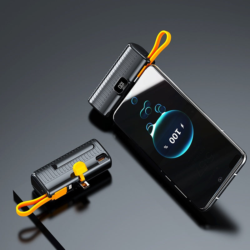 Mini Power Bank Portable for iPhone & USB-C