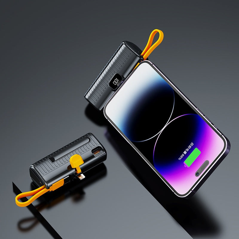 Mini Power Bank Portable for iPhone & USB-C