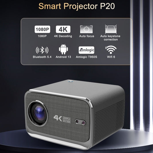Smart Android 13 Full HD Projector – Portable Home Cinema 1080P