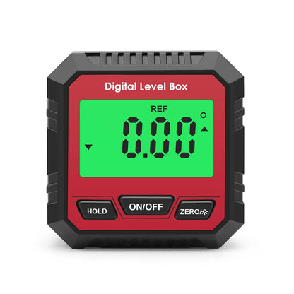 Digital level with backlight intensity magnetic goniometer Waterproof clinometer, time-saving and labor-saving hanging ornaments
