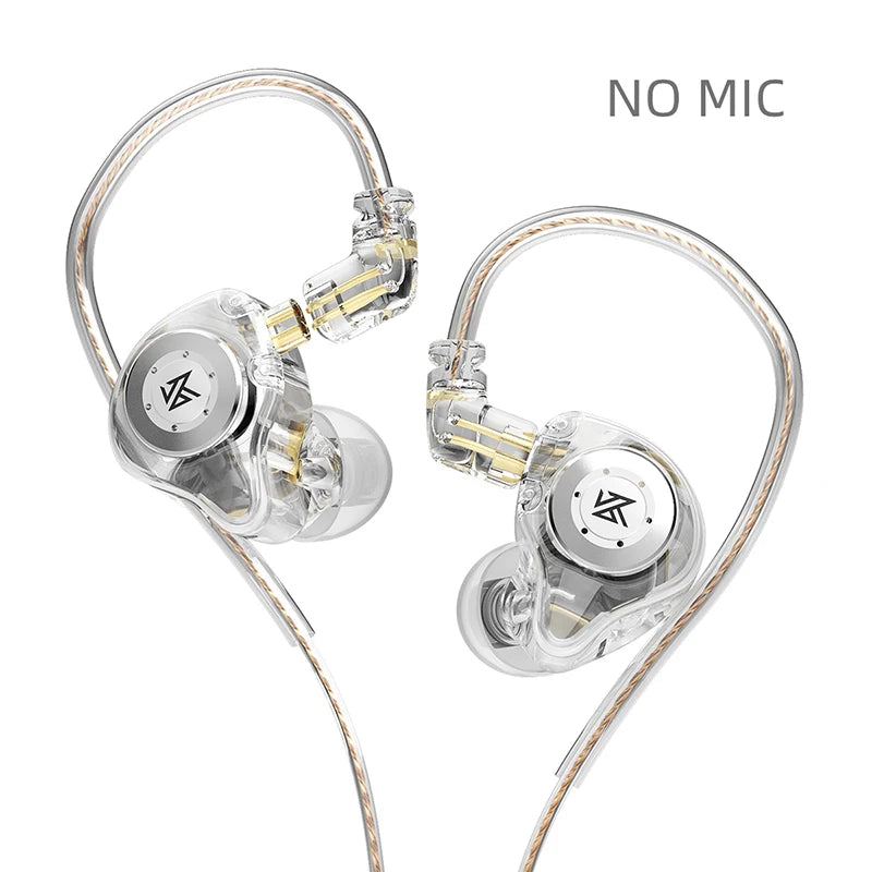KZ EDX PRO 10mm Dual Magnetic Circuit Dynamic Drive Earphone HIFI Bass Earbud Sport Noise Cancelling Headset KZ ZSTX ZSN PRO ZAS