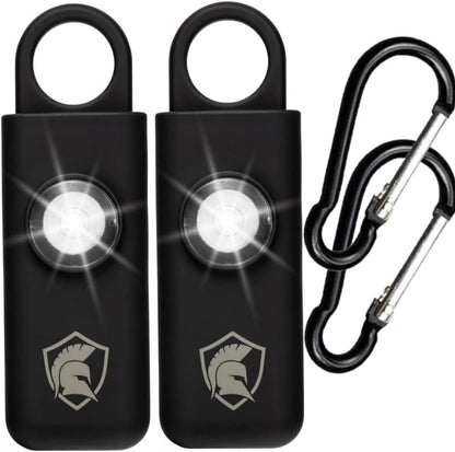 The Original Self Defense Siren – Safety Alarm for Women, Men, Children, Teens, & Elderly W/Sos LED Light & Carabiner. Self Defense Siren Keychain by . 2 Units