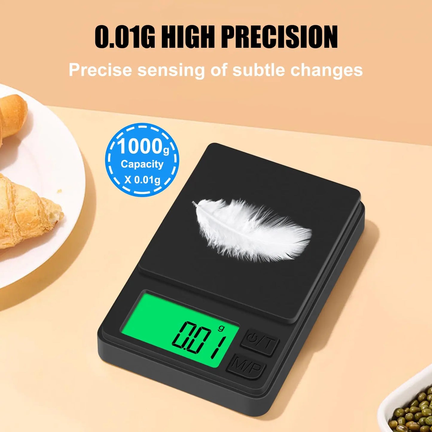 Newest Design Electronics Digital Jewelry Scale 0.01g Accuracy High Quality Digital Pocket Scale Mini Scale Tiny Scale