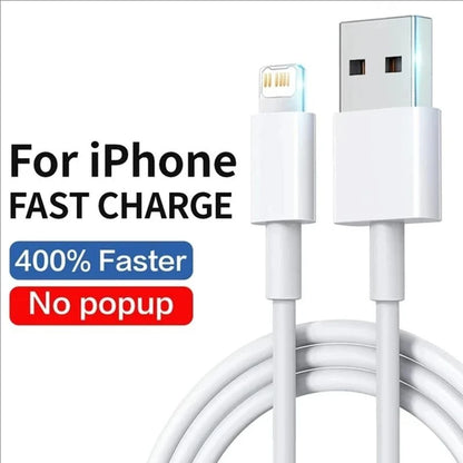 Fast Charging For iPhone Usb Cable 14 13 12 11 Pro Max Mini XR XS X SE 8 7 6 Plus 6s 5 5s Wire For iPad Charger Cord Accessories