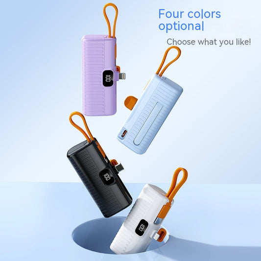 Mini Power Bank Portable for iPhone & USB-C